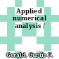 Applied numerical analysis /