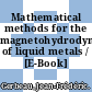 Mathematical methods for the magnetohydrodynamics of liquid metals / [E-Book]