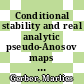 Conditional stability and real analytic pseudo-Anosov maps [E-Book] /