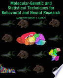 Molecular-genetic and statistical techniques for behavioral and neural research [E-Book] /