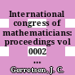 International congress of mathematicians: proceedings vol 0002 : Amsterdam, 02.09.54-09.09.54.