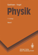 Physik : ein Lehrbuch zum Gebrauch neben Vorlesungen.
