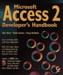 Microsoft Access 2.0: developer's handbook.