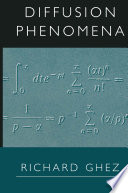 Diffusion Phenomena [E-Book] : Cases and Studies /