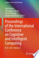 Proceedings of the International Conference on Cognitive and Intelligent Computing [E-Book] : ICCIC 2021, Volume 2 /