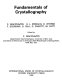 Fundamentals of crystallography.