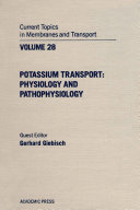 Potassium transport: physiology and pathophysiology: symposium to honor Robert W Berliner : New-Haven, CT, 12.04.85-13.04.85.
