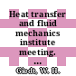 Heat transfer and fluid mechanics institute meeting. 17 : proceedings Berkeley, CA, 10.06.1964-12.06.1964.