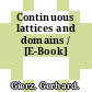 Continuous lattices and domains / [E-Book]
