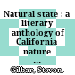 Natural state : a literary anthology of California nature writing [E-Book] /