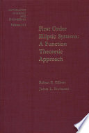 First order elliptic systems [E-Book] : a function theoretic approach /