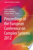 Proceedings of the European Conference on Complex Systems 2012 [E-Book] /