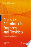 Acoustics-A Textbook for Engineers and Physicists [E-Book] : Volume I: Fundamentals /