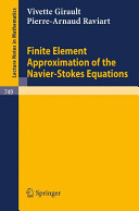 Finite element approximation of the Navier Stokes equations.