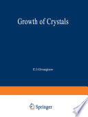 Growth of Crystals [E-Book] : Volume 14 /