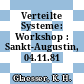 Verteilte Systeme: Workshop : Sankt-Augustin, 04.11.81 /