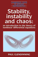 Stability, instability and chaos : an introduction of the theory of nonlinear differential equations /