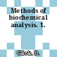 Methods of biochemical analysis. 1.