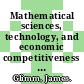Mathematical sciences, technology, and economic competitiveness / [E-Book]