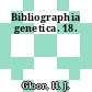 Bibliographia genetica. 18.