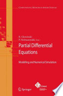 Partial Differential Equations [E-Book] : Modeling and Numerical Simulation /