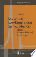 Excitons in Low-Dimensional Semiconductors [E-Book] : Theory Numerical Methods Applications /