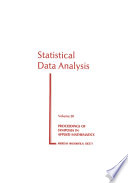 Statistical data analysis : Lecture notes prepared for the AMS short course : Toronto, 21.08.82-22.08.82 /