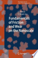 Fundamentals of friction and wear [E-Book] /