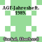 AGF-Jahresheft. 1989.