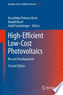High-Efficient Low-Cost Photovoltaics [E-Book] : Recent Developments /