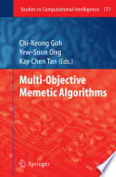 Multi-Objective Memetic Algorithms [E-Book] /