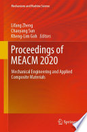 Proceedings of MEACM 2020 [E-Book] : Mechanical Engineering and Applied Composite Materials /
