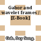 Gabor and wavelet frames / [E-Book]