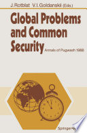 Global Problems and Common Security [E-Book] : Annals of Pugwash 1988 /