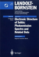 Electronic structure of solids. Subvol. C2. Magnetic transition metals : photoemission spectra and related data /