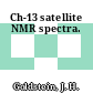 Ch-13 satellite NMR spectra.