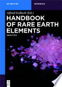 Rare earth elements : analytics [E-Book] /