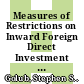 Measures of Restrictions on Inward Foreign Direct Investment for OECD Countries [E-Book] /