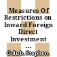 Measures Of Restrictions on Inward Foreign Direct Investment for OECD Countries [E-Book] /