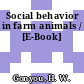Social behavior in farm animals / [E-Book]