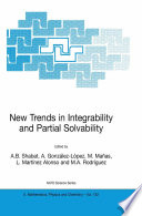 New Trends in Integrability and Partial Solvability [E-Book] /