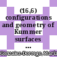 (16,6) configurations and geometry of Kummer surfaces in P3 [E-Book] /