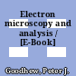 Electron microscopy and analysis / [E-Book]