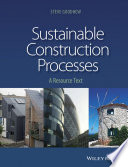 Sustainable construction processes : a resource text [E-Book] /