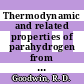 Thermodynamic and related properties of parahydrogen from the triple point to 100 °K at pressures to 340 atmospheres /