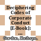 Deciphering Codes of Corporate Conduct [E-Book]: A Review of their Contents /