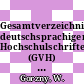 Gesamtverzeichnis deutschsprachiger Hochschulschriften (GVH) 1, 1966-1980. A - Bat.
