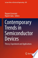 Contemporary Trends in Semiconductor Devices [E-Book] : Theory, Experiment and Applications /