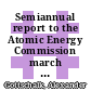 Semiannual report to the Atomic Energy Commission march 1969 : [E-Book]