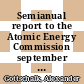 Semianual report to the Atomic Energy Commission september 1969 : [E-Book]